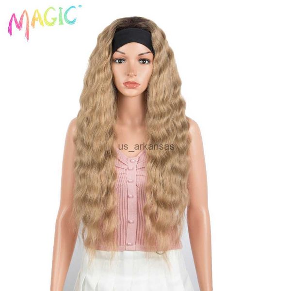 synthetic wigs magic 30 inch long wavy headband wig for black women none replacement wave synthetic headwraps hair wig new fashion cosplay h
synthetic wigs magic 30 inch long wavy headband wig for black women none replacement wave synthetic headwraps hair wig new fashion cosplay h