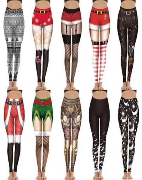 women christmas printing leggings fashion trend christmas digital middle waist skinny pants female new elastic waist casual slim t2054829, Black
women christmas printing leggings fashion trend christmas digital middle waist skinny pants female new elastic waist casual slim t2054829, Black