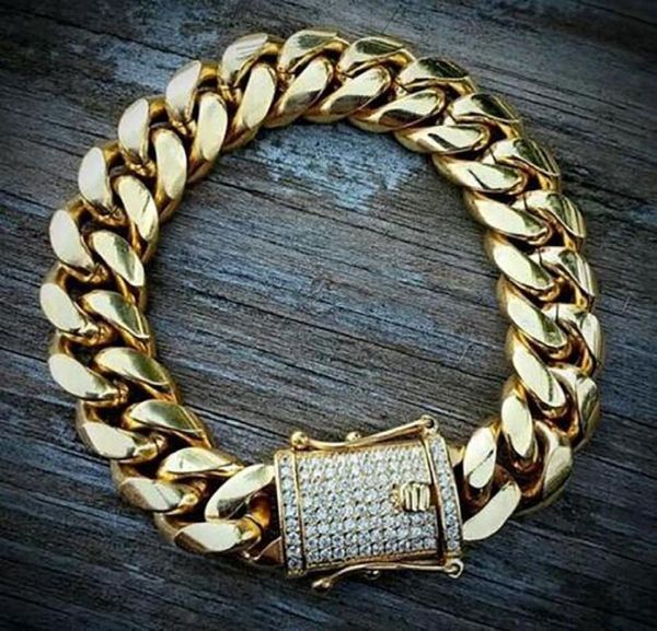 mens 18k gold tone 316l stainless steel cuban link chain necklace curb cuban link chain with diamonds clasp lock 8mm10mm12mm14m3411102, Black
mens 18k gold tone 316l stainless steel cuban link chain necklace curb cuban link chain with diamonds clasp lock 8mm10mm12mm14m3411102, Black