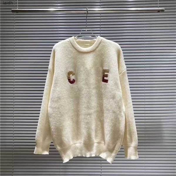designer sweater luxury womens pullover fashion classic letter autumn and winter round neck long sleeve wool keep da8x, White;black
designer sweater luxury womens pullover fashion classic letter autumn and winter round neck long sleeve wool keep da8x, White;black