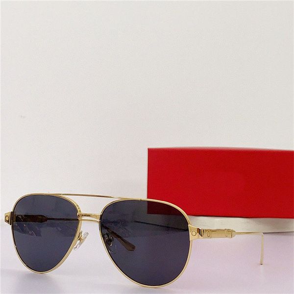 new fashion design pilot sunglasses 0420s exquisitely plated k gold frame simple and popular style versatile outdoor uv400 protection glasse, White;black
new fashion design pilot sunglasses 0420s exquisitely plated k gold frame simple and popular style versatile outdoor uv400 protection glasse, White;black
