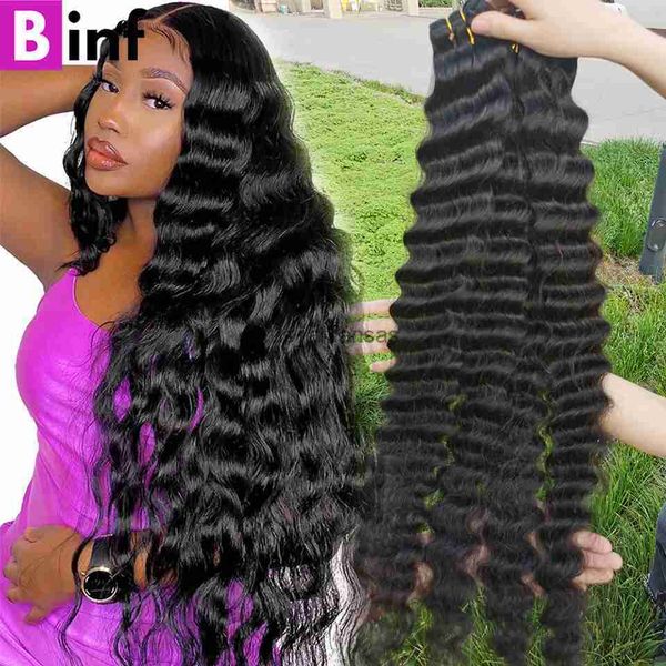 synthetic wigs 8-40 long inch loose deep wave bundles human hair loose body wave brazilian remy hair 1/3/4 bundles double weft hkd230818, Black
synthetic wigs 8-40 long inch loose deep wave bundles human hair loose body wave brazilian remy hair 1/3/4 bundles double weft hkd230818, Black