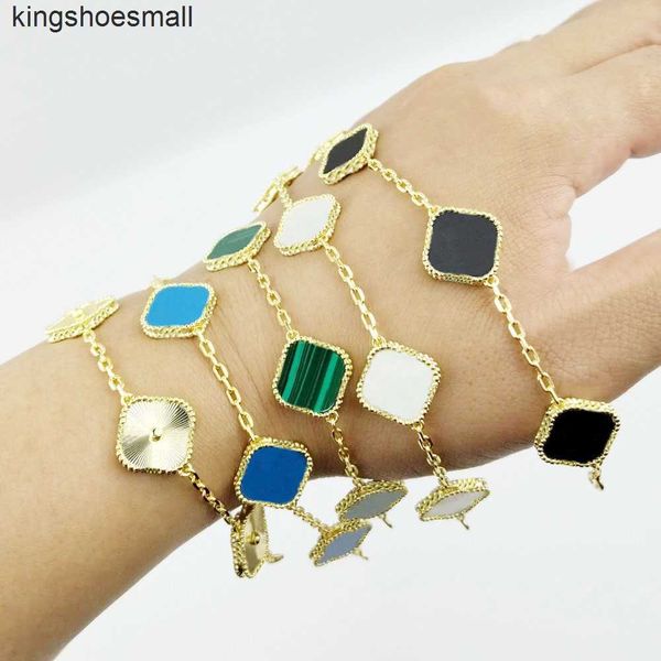 fashion classic 4/four leaf clover charm bracelets bangle chain 18k gold agate shell mother-of-pearl for women girl wedding mother' day, Golden;silver
fashion classic 4/four leaf clover charm bracelets bangle chain 18k gold agate shell mother-of-pearl for women girl wedding mother' day, Golden;silver