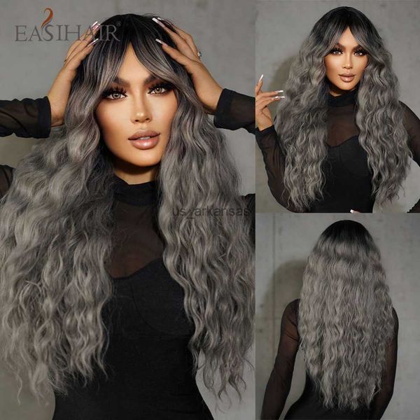 synthetic wigs easihair silver gray kinky curly long synthetic wigs with bang for black afro women daily party natural heat resistant fake h
synthetic wigs easihair silver gray kinky curly long synthetic wigs with bang for black afro women daily party natural heat resistant fake h