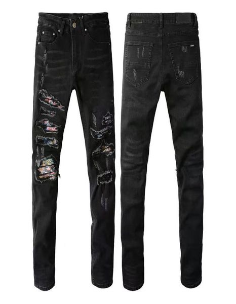 designer jeans holes jean men embroidery quilting ripped woman trendy brand fashion straight pants distrressed patchwork jeans for9027246, Blue
designer jeans holes jean men embroidery quilting ripped woman trendy brand fashion straight pants distrressed patchwork jeans for9027246, Blue
