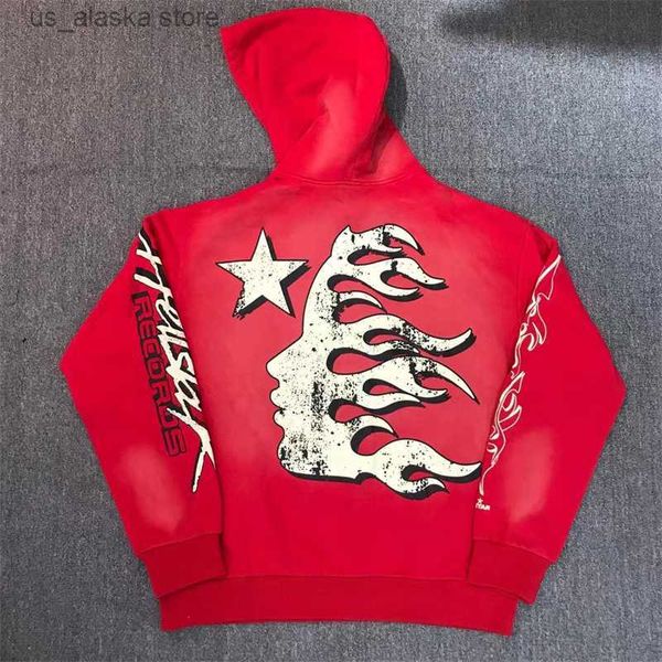 men's hoodies sweatshirts hellstar red hoodie guard pants set terry fabric 1 1 high street print sports men's and women's set, Black
men's hoodies sweatshirts hellstar red hoodie guard pants set terry fabric 1 1 high street print sports men's and women's set, Black