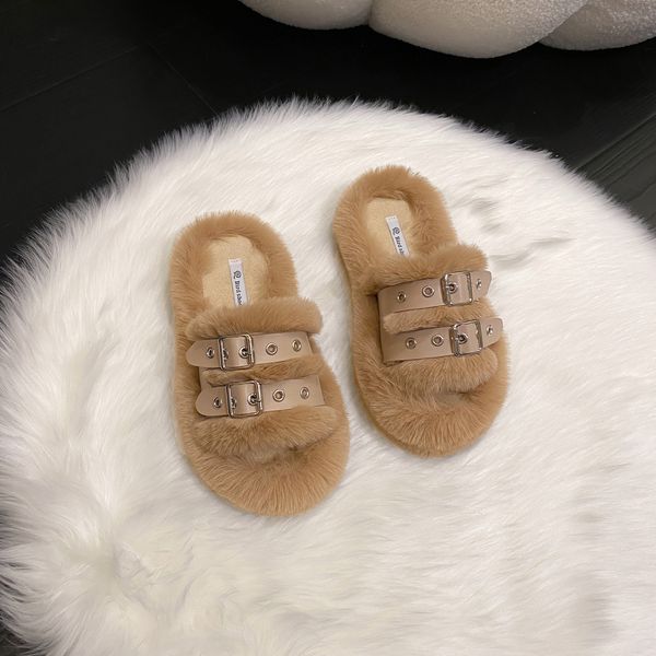 slippers autumn thick sole gentle wind fluffy slippers woman stylish everything warm buckle cotton slippers autumn and winter cotton tow 230, Black
slippers autumn thick sole gentle wind fluffy slippers woman stylish everything warm buckle cotton slippers autumn and winter cotton tow 230, Black