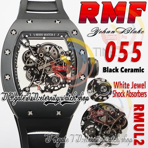 rmf 055 mens watch rmul2 mechanical hand-winding black ceramic case gray sand screws skeleton dial black inner ring rubber strap 2023 super, Slivery;brown
rmf 055 mens watch rmul2 mechanical hand-winding black ceramic case gray sand screws skeleton dial black inner ring rubber strap 2023 super, Slivery;brown
