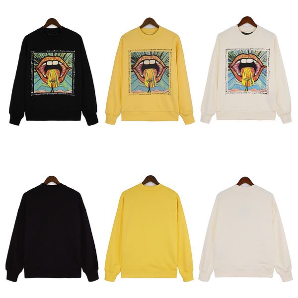 palm pullover designer sweatshirt 2023 fall new fashion street hip hop big mouth print men's designer sweatshirt, Black
palm pullover designer sweatshirt 2023 fall new fashion street hip hop big mouth print men's designer sweatshirt, Black