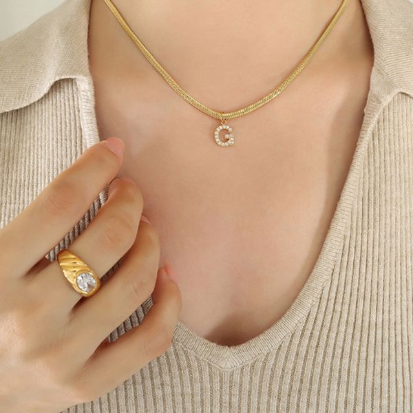 inlaid zircon letter initial pendant necklace for women gold chain cute charms collier alphabet necklaces jewelry friends gift aaa006, Silver
inlaid zircon letter initial pendant necklace for women gold chain cute charms collier alphabet necklaces jewelry friends gift aaa006, Silver