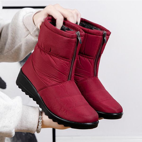 size 35-44 waterproof snow boots designer black navy blue women winter warm plush ankle booties front zipper non slip cotton padded outdoor
size 35-44 waterproof snow boots designer black navy blue women winter warm plush ankle booties front zipper non slip cotton padded outdoor