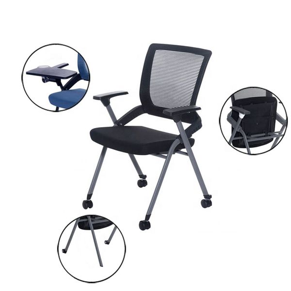 2021 institute with writing board,black office room meeting training foldable chair
2021 institute with writing board,black office room meeting training foldable chair
