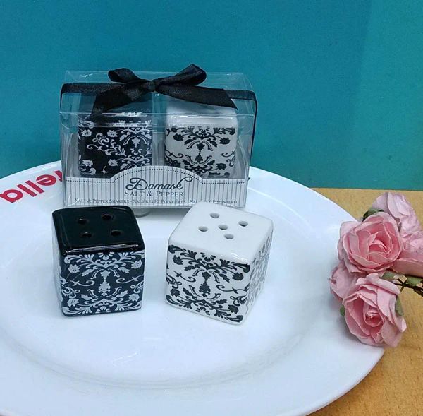 wedding favors gifts for guest damask ceramic salt and pepper shakers party supplies event party day giftzz, White
wedding favors gifts for guest damask ceramic salt and pepper shakers party supplies event party day giftzz, White