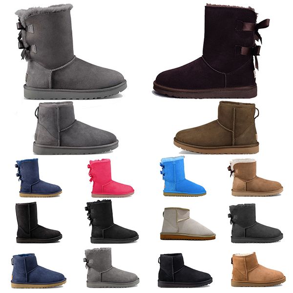 classic women ultra mini shearling bootie snow boots soft comfortable sheepskin keep warm boots fluffy slides, Black
classic women ultra mini shearling bootie snow boots soft comfortable sheepskin keep warm boots fluffy slides, Black