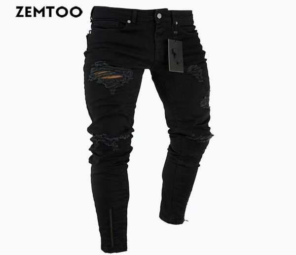 zemtoo men039s black ripped jeans washed frayed trousers zipper decoration pants1064627, Blue
zemtoo men039s black ripped jeans washed frayed trousers zipper decoration pants1064627, Blue