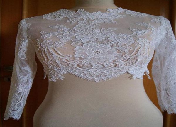 long sleeves lace bridal jackets jewel neck appliques tulle white ivory short bridal bolero jackets wraps real image8904562
long sleeves lace bridal jackets jewel neck appliques tulle white ivory short bridal bolero jackets wraps real image8904562