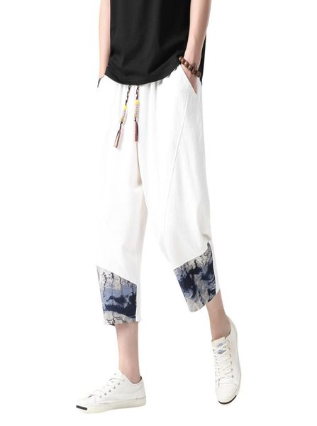 streetwear men chinese style summer casual pants mens 2020 cotton linen loose trousers male oversized calflength pants2155152, Black
streetwear men chinese style summer casual pants mens 2020 cotton linen loose trousers male oversized calflength pants2155152, Black