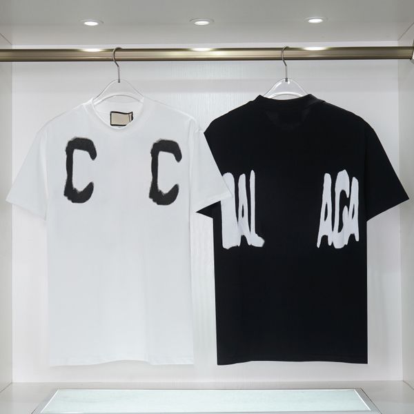 paris designer men's t-shirt round neck large short sleeve 2023 new colorful letter printing spring/summer casual women's shirt pu, White;black
paris designer men's t-shirt round neck large short sleeve 2023 new colorful letter printing spring/summer casual women's shirt pu, White;black