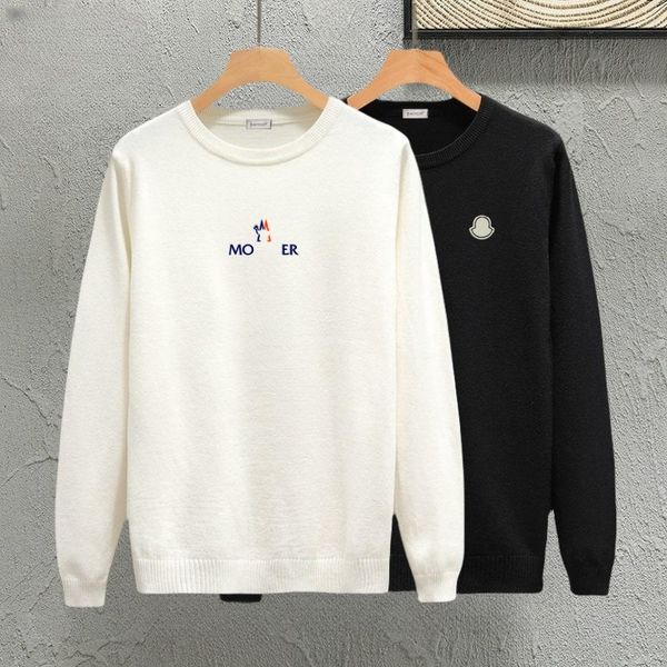 designers pullover sweater men women fashion letter embroidery man woman keep warm knit autumn winter black grey khaki snitwear long sleeve, White;black
designers pullover sweater men women fashion letter embroidery man woman keep warm knit autumn winter black grey khaki snitwear long sleeve, White;black