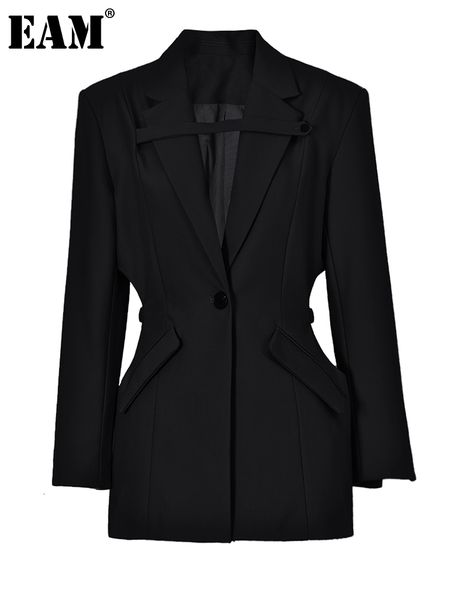 womens suits blazers eam black waist hollow out shaped blazer women big size casual lapel long sleeve jacket fashion spring autumn 1de2566 2, White;black
womens suits blazers eam black waist hollow out shaped blazer women big size casual lapel long sleeve jacket fashion spring autumn 1de2566 2, White;black