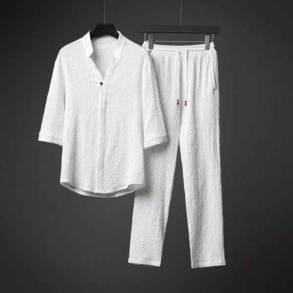 mens tracksuits summer style men fashion casual solid color tshirt suit twopiece set 5xl 230818, Gray
mens tracksuits summer style men fashion casual solid color tshirt suit twopiece set 5xl 230818, Gray