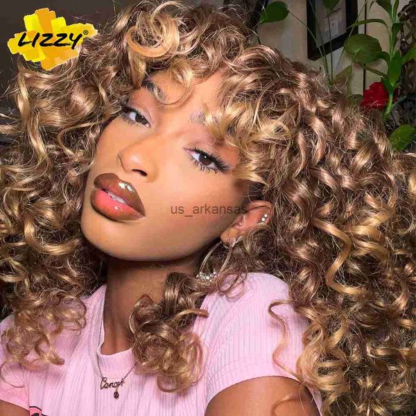 synthetic wigs short hair loose curly blonde wigs for women synthetic natural wave wig with bangs glueless ombre brown blonde cosplay wig li, Black
synthetic wigs short hair loose curly blonde wigs for women synthetic natural wave wig with bangs glueless ombre brown blonde cosplay wig li, Black