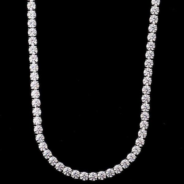 iced out 5mm round moissanite tennis necklace with 14k real white gold 20inches in length for party, Silver
iced out 5mm round moissanite tennis necklace with 14k real white gold 20inches in length for party, Silver