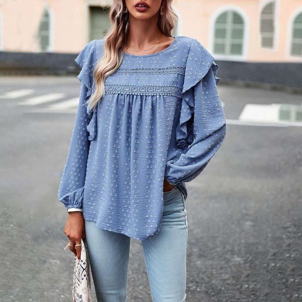 design pure color shirt for women autumn winter temperament casual long sleeved top, White
design pure color shirt for women autumn winter temperament casual long sleeved top, White