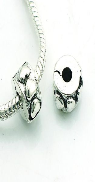fashion metal beads antique silver plated heart clasp loose beads diy european brand bracelets accessories jewelry7460252, Black
fashion metal beads antique silver plated heart clasp loose beads diy european brand bracelets accessories jewelry7460252, Black