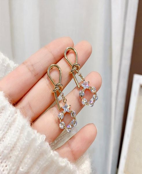 high sense female audience cool style retro earrings east gate silver needle knotting earrings korean earrings whole5848603, Golden
high sense female audience cool style retro earrings east gate silver needle knotting earrings korean earrings whole5848603, Golden
