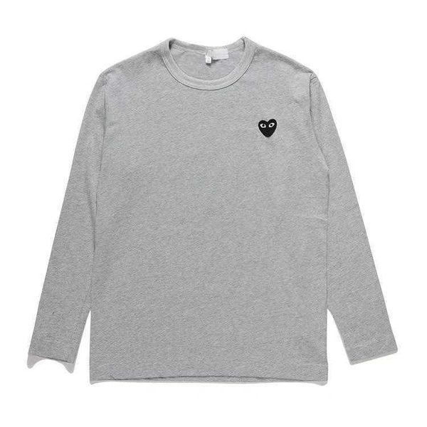cdg chuanjiu love baoling play classic versatile love long sleeve t-shirt for men and women t265, Black
cdg chuanjiu love baoling play classic versatile love long sleeve t-shirt for men and women t265, Black