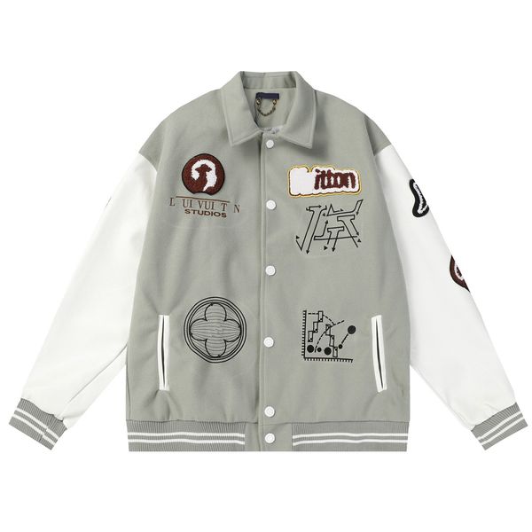 designer men jacket spring autumn coat celebrity homage jackets sports men towel embroidery windbreaker zipper coat man lychee pattern hand, Black;brown
designer men jacket spring autumn coat celebrity homage jackets sports men towel embroidery windbreaker zipper coat man lychee pattern hand, Black;brown