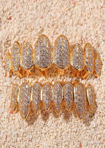 14k gold cz vampire teeth grillz iced out micro pave cubic zircon 8 tooth hip hop grill bottom grillz teeth set with silicon m7198140, Black
14k gold cz vampire teeth grillz iced out micro pave cubic zircon 8 tooth hip hop grill bottom grillz teeth set with silicon m7198140, Black