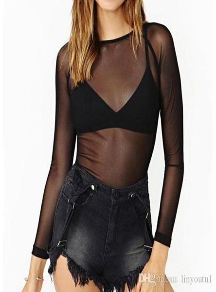 womens tshirt seethrough sheer mesh long sleeve tee club wear perspective pullover black girl clothing6132637, White
womens tshirt seethrough sheer mesh long sleeve tee club wear perspective pullover black girl clothing6132637, White