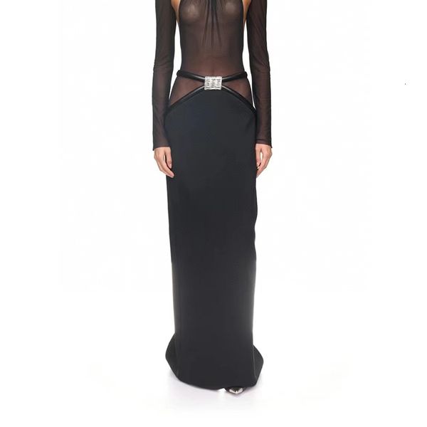 skirts autumn buckle mesh splicing pencil skirt fashion ladies dress embellished digging cut bustier y2k 230817, Black
skirts autumn buckle mesh splicing pencil skirt fashion ladies dress embellished digging cut bustier y2k 230817, Black