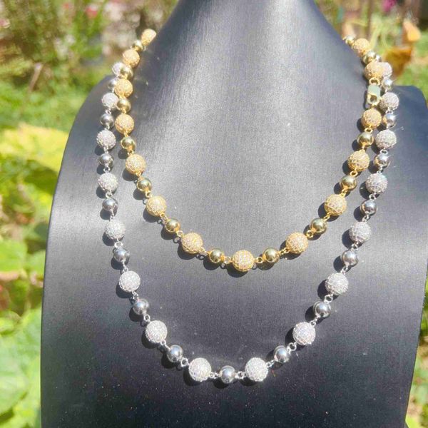 10mm hip hop necklace sterling silver fine jewelry vvs moissanite diamond fashion bead chain
10mm hip hop necklace sterling silver fine jewelry vvs moissanite diamond fashion bead chain