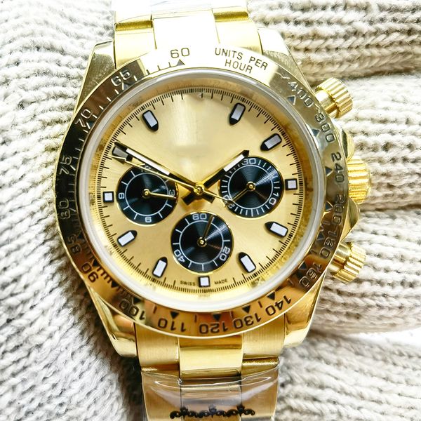 luxury watches men's watches cosmo diving 40mm automatic movement gold case 116508 scratch-resistant sapphire glass oyster steel buckle, Slivery;brown
luxury watches men's watches cosmo diving 40mm automatic movement gold case 116508 scratch-resistant sapphire glass oyster steel buckle, Slivery;brown