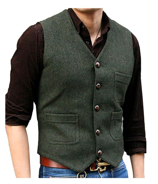 men's vests casual men's slim fit suit vest herringbone v-neck flat business fashion waistcoat prom dress groomsmen for wedding, Black;white
men's vests casual men's slim fit suit vest herringbone v-neck flat business fashion waistcoat prom dress groomsmen for wedding, Black;white