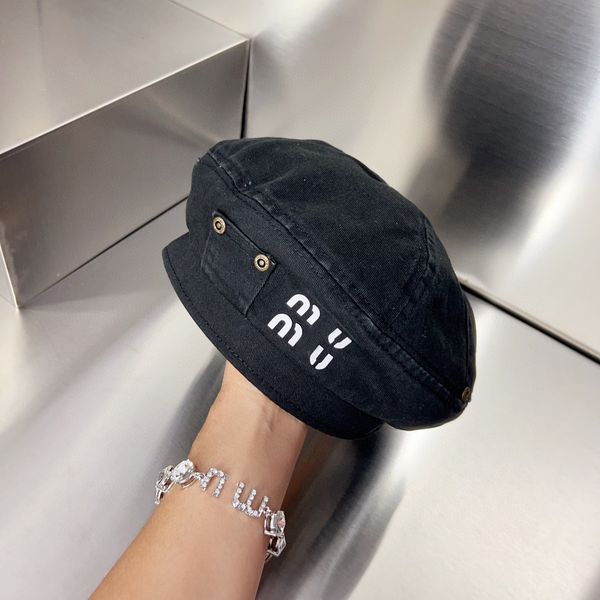 hat girl spring/summer mi correct u-letter version denim belle hat fashion versatile casual face show little artist belle hat, Blue;gray
hat girl spring/summer mi correct u-letter version denim belle hat fashion versatile casual face show little artist belle hat, Blue;gray