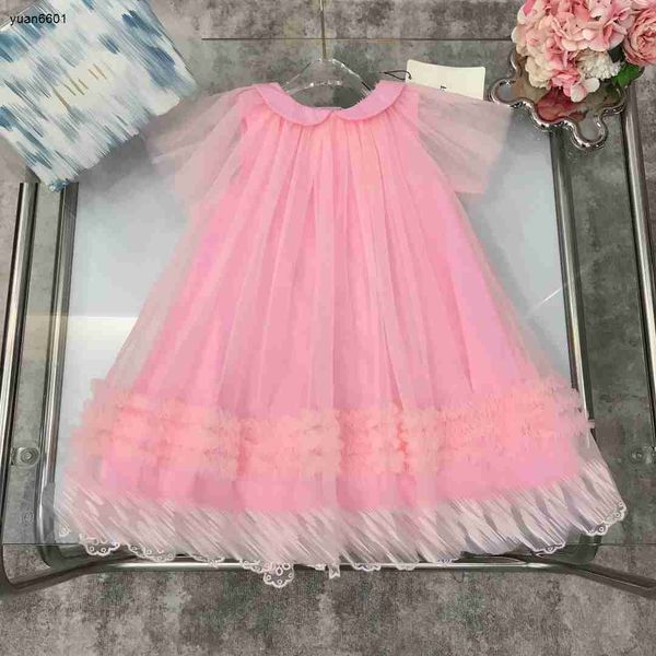 luxury designer baby clothes lace perspective girls dress size 90-150 cm short sleeves kids skirt baby summer embroidered mesh dress june12, Red;yellow
luxury designer baby clothes lace perspective girls dress size 90-150 cm short sleeves kids skirt baby summer embroidered mesh dress june12, Red;yellow