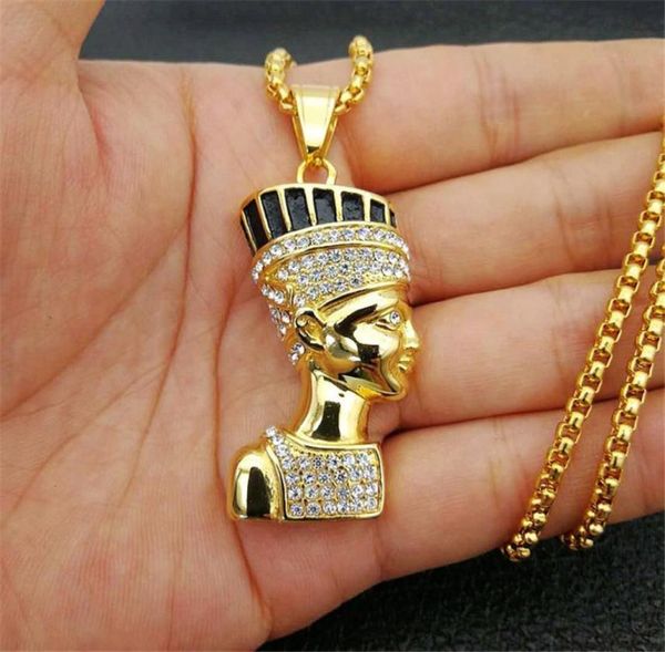 pendant necklaces hip hop egyptian queen nefertiti hanger chains for women jewelry gold colour rustless steel whole 102976789375528965, Silver
pendant necklaces hip hop egyptian queen nefertiti hanger chains for women jewelry gold colour rustless steel whole 102976789375528965, Silver