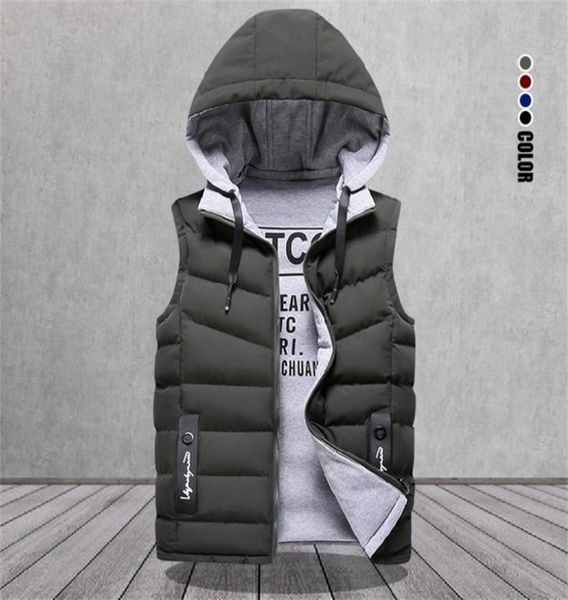 brand men039s vest winter sleeveless jackets down vest men hooded warm new casual outwear hat detachable outer vest chalecos 202418666, Black;white
brand men039s vest winter sleeveless jackets down vest men hooded warm new casual outwear hat detachable outer vest chalecos 202418666, Black;white