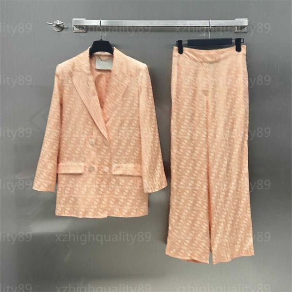 women suits two piece pant blazer set clothes fashion alphabet jacquard suit jacket loose comfort straight leg trousers designer women pants, Gray
women suits two piece pant blazer set clothes fashion alphabet jacquard suit jacket loose comfort straight leg trousers designer women pants, Gray