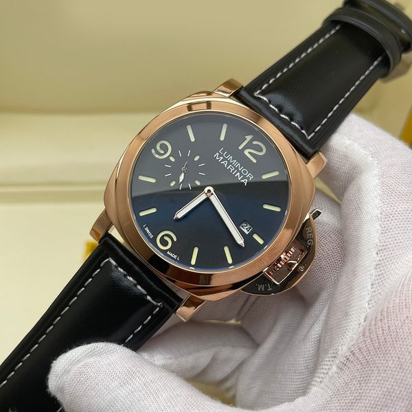 paner 2023 luxury chronograph clock designer watches quartz watch men's stainless steel case watch black leather band pam 03, Slivery;golden
paner 2023 luxury chronograph clock designer watches quartz watch men's stainless steel case watch black leather band pam 03, Slivery;golden