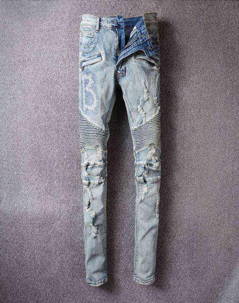 2022 mens jeans distressed motorcycle biker jean rock skinny slim ripped hole letter quality brand hip hop denim pants5143246, Blue
2022 mens jeans distressed motorcycle biker jean rock skinny slim ripped hole letter quality brand hip hop denim pants5143246, Blue