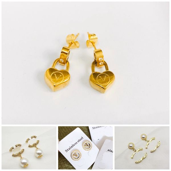 heart gold earrings 925 silver designer letter earrings black luxury pearl summer gift earrings women's love charm diamond earrings sta, Golden
heart gold earrings 925 silver designer letter earrings black luxury pearl summer gift earrings women's love charm diamond earrings sta, Golden