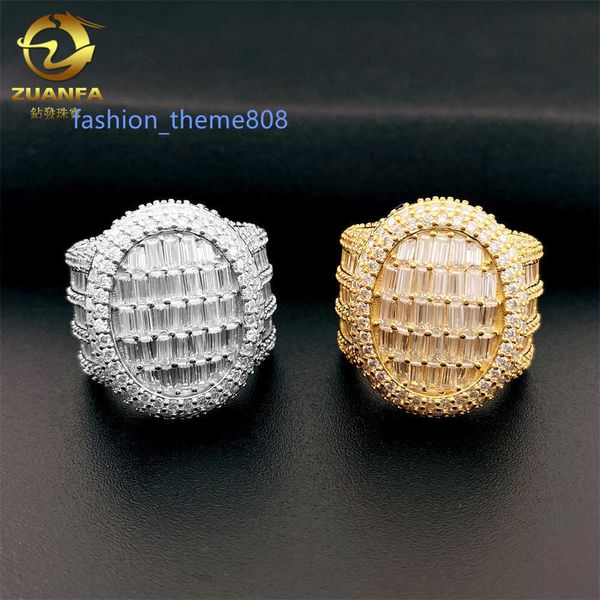 hip hop 925 silver inlaid d-color vvs ti fang mo sang ring men's and women's rings ins fashion trend full of diamonds, Black
hip hop 925 silver inlaid d-color vvs ti fang mo sang ring men's and women's rings ins fashion trend full of diamonds, Black