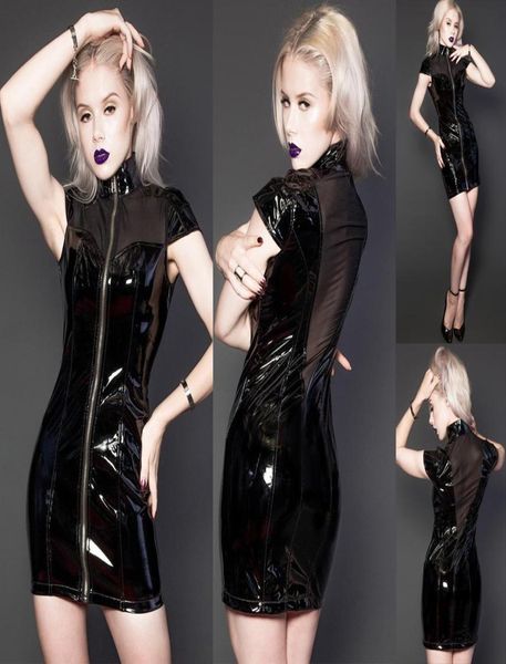 novelty gothic women short sleeve mini dress turtleneck mesh patchwork dress party clubbing dress size sxxl5559838, White;black
novelty gothic women short sleeve mini dress turtleneck mesh patchwork dress party clubbing dress size sxxl5559838, White;black
