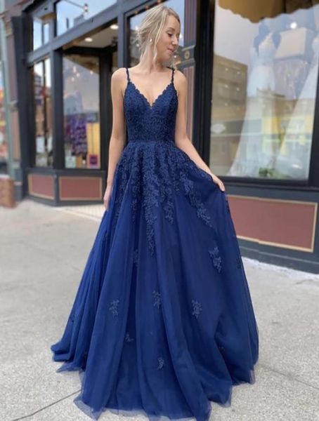 navy blue prom dresses long spaghetti strap lace up back a line appliques formal women evening gown vestido de fiesta1181776, Black
navy blue prom dresses long spaghetti strap lace up back a line appliques formal women evening gown vestido de fiesta1181776, Black