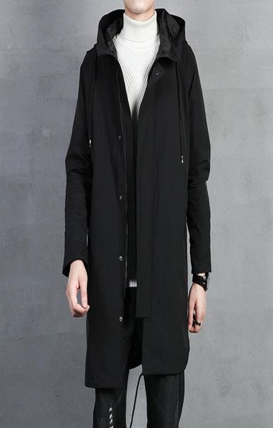 men trench coat with hood black hooded windbreaker long coat autumn ourdoor jacket punk style street trend3627376, Tan;black
men trench coat with hood black hooded windbreaker long coat autumn ourdoor jacket punk style street trend3627376, Tan;black